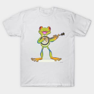 Singer Frog T-Shirt